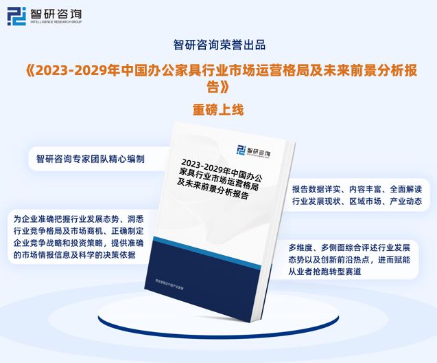 智研咨询发布：中国办公家具行业市场现状调查及投资前景分析报告(图1)